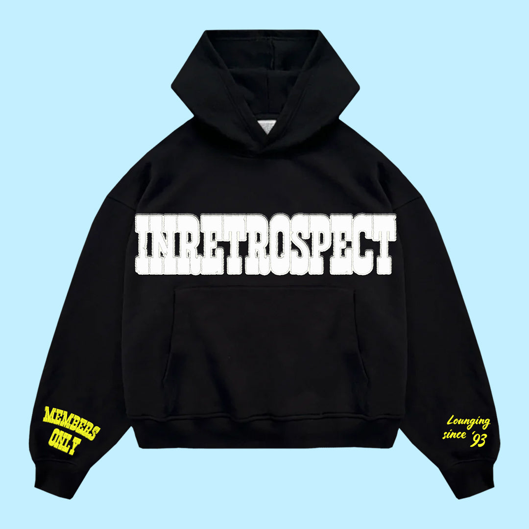 MEMBER'S ONLY "RED FLAME" HOODIE